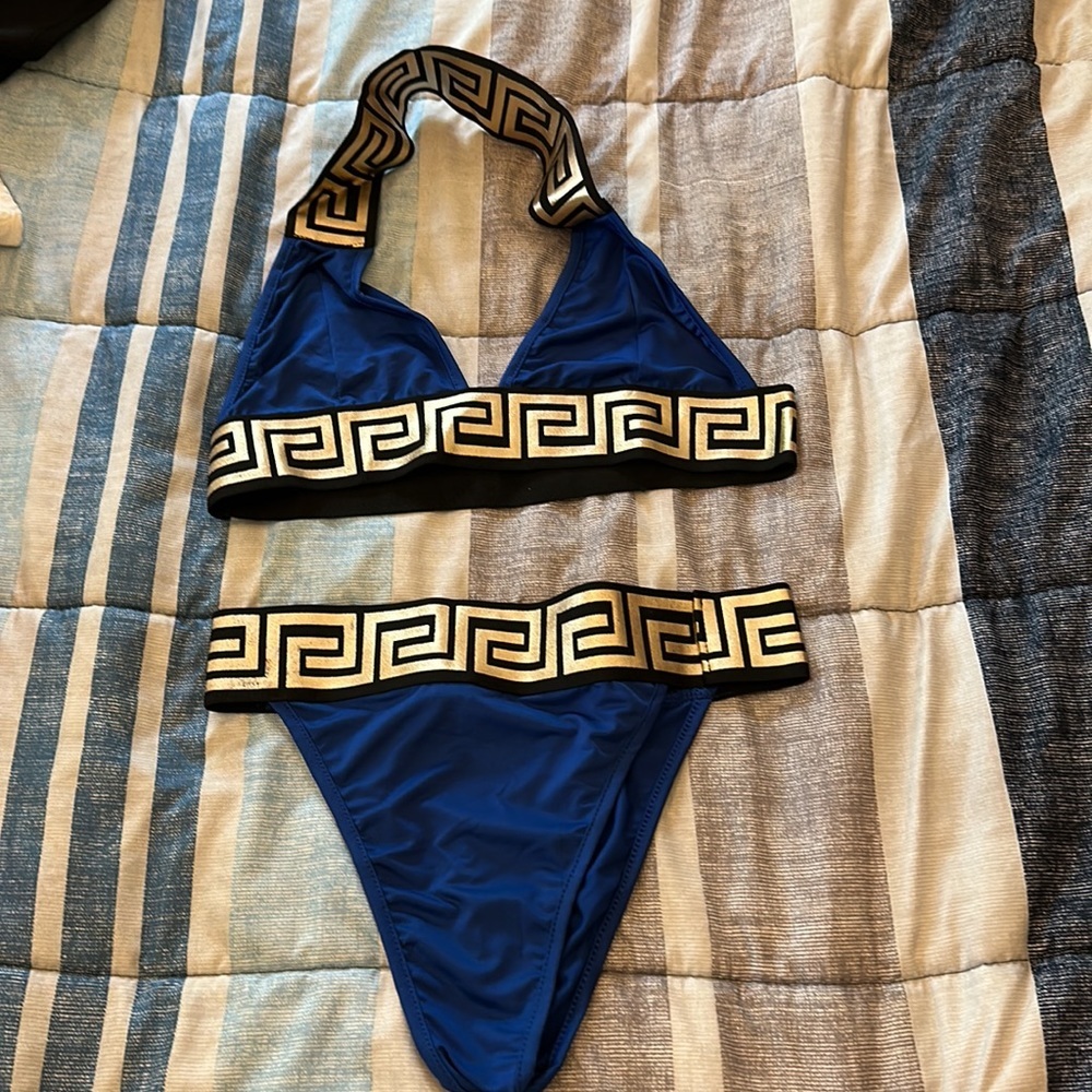 Greek Key Bikini